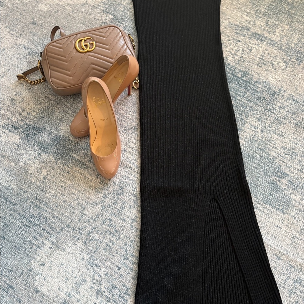 525 America Black Maxi Dress